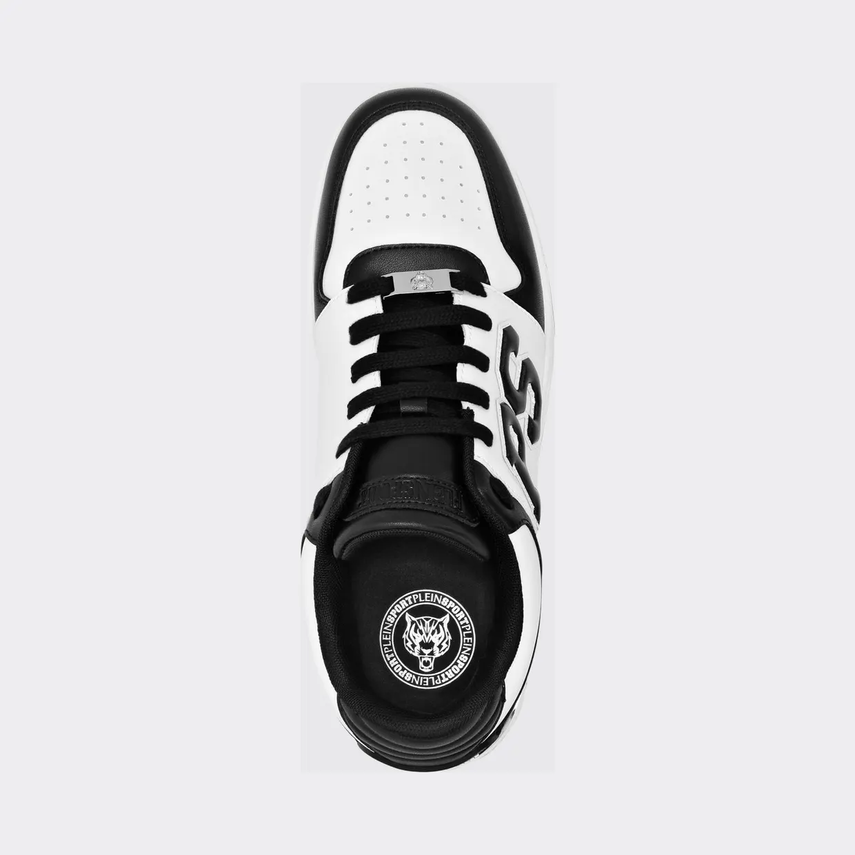 Plein Sport Leather Sneakers Black (SAESUSC0737STE003N02) (2)