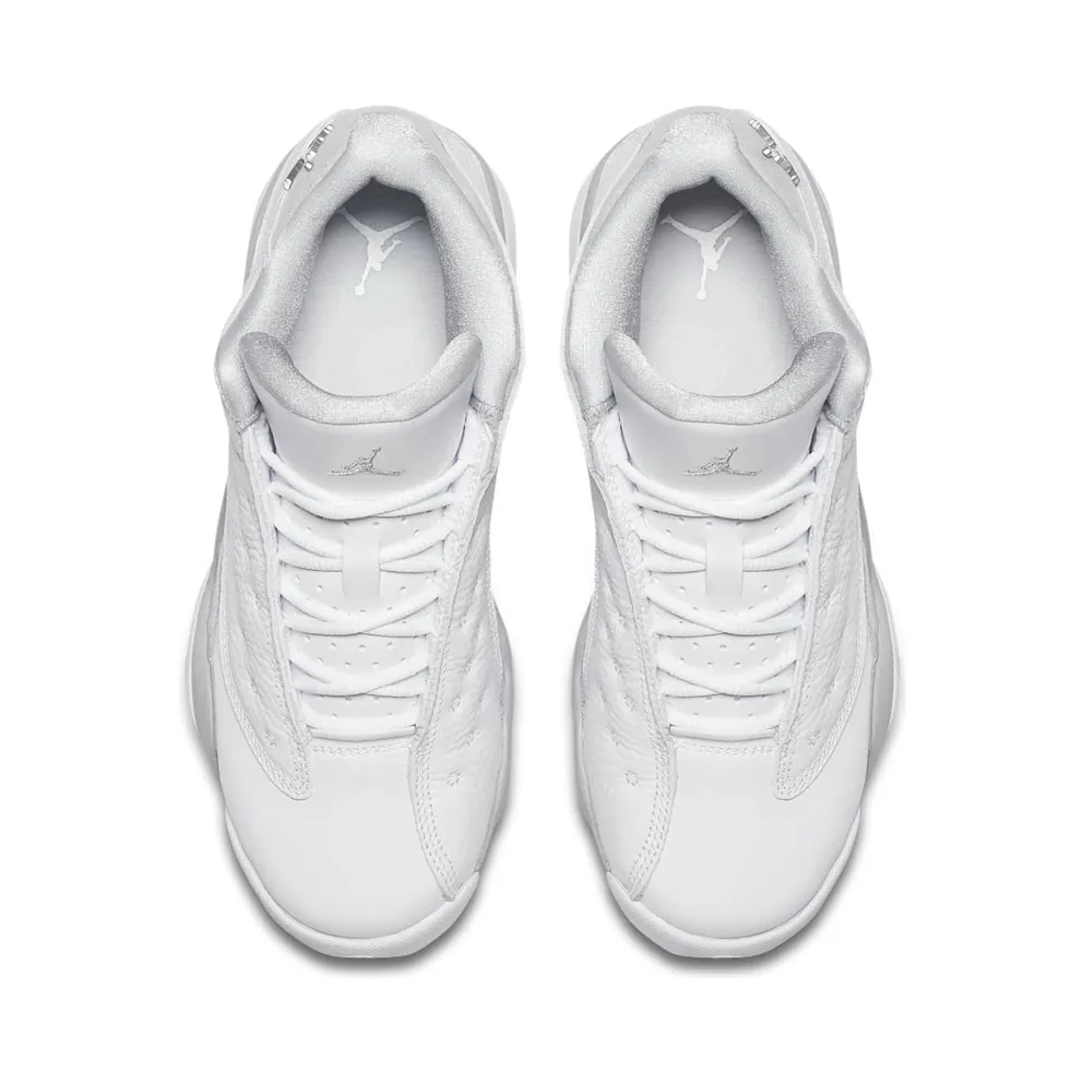 Jordan 13 Retro Low Pure Platinum (GS) White/Metallic Silver (310811-100)