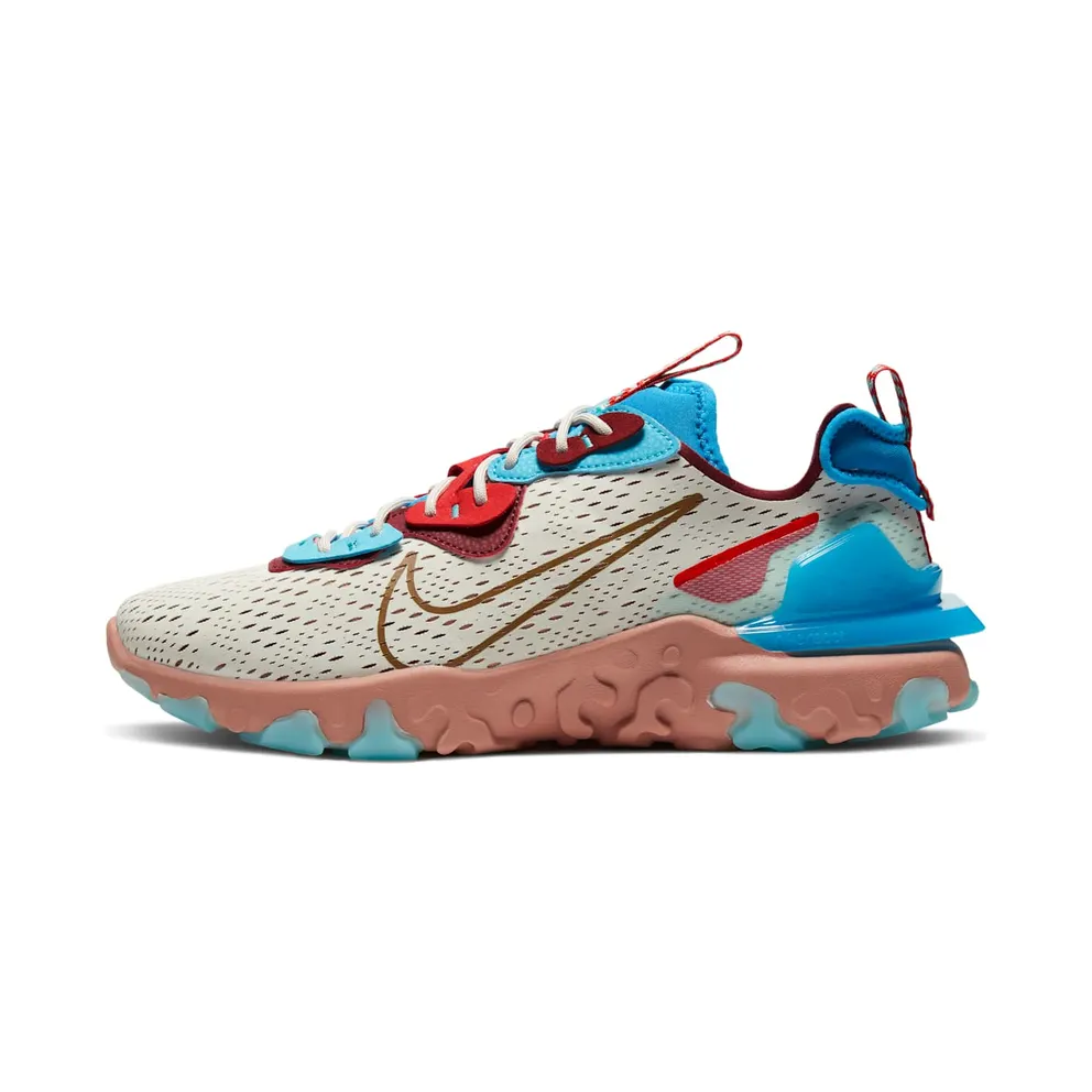 Nike React Vision Light Bone Terra Blush Photo Blue (2020) (CD4373-001)