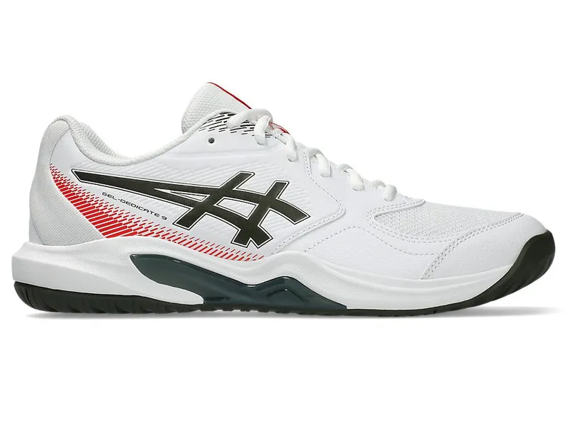 ASICS GEL-DEDICATE 9 “White / Vintage Khaki” (1041A543-100)