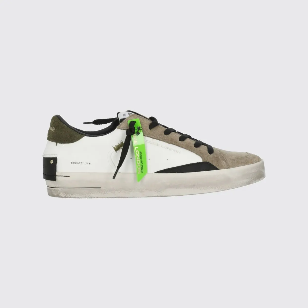 Crime London Sk8 Deluxe met vlakken “White” (10105AA9) (2)