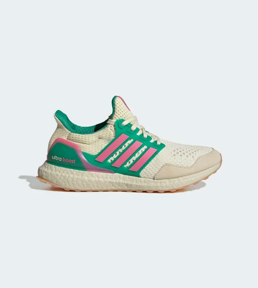 adidas Ultra Boost 1.0 Off White Pink Fusion Court Green (JQ0831)