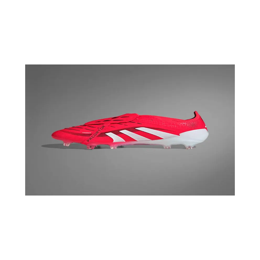 adidas Predator Elite Fold-over Tongue Firm Ground Boots “Lucid Red / Cloud White / Core Black” (ID8966)
