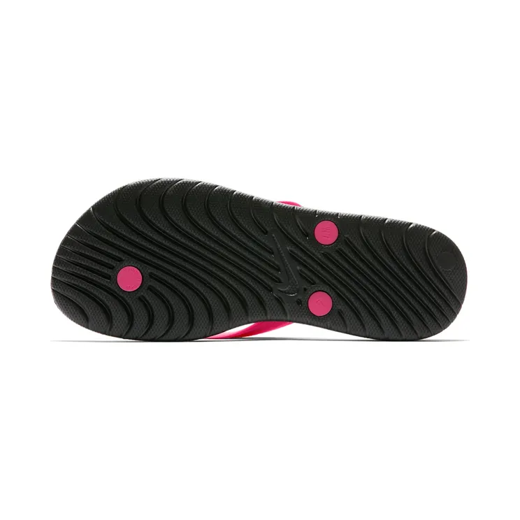 Nike Solar Thong Black White-Vivid Pink (W) “Black / Vivid Pink / White” (882699-001)