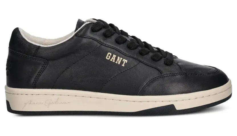 Gant Prepus leren sneakers – Zwart (31631027)