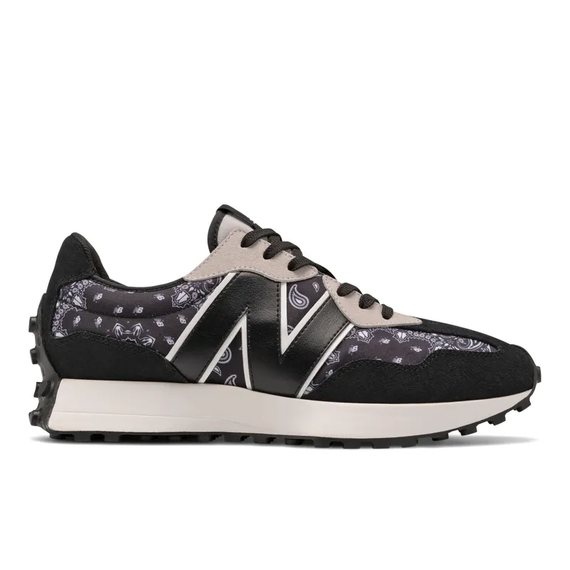 New Balance 327 Black White Paisley (MS327DEU)