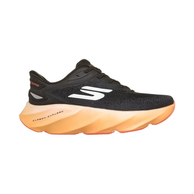 Skechers Slip-ins: Aero Burst Black/Orange (246215BKOR)