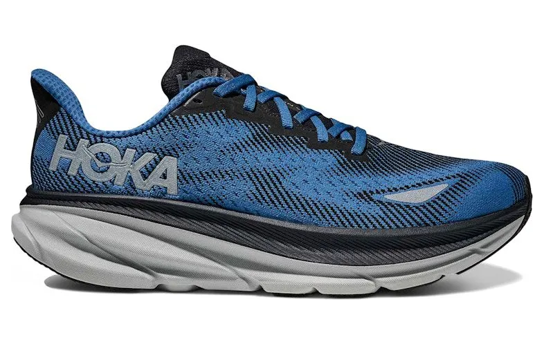 Hoka One Clifton 9 Gore-Tex Black Foggy Night (1141470-BGYN)