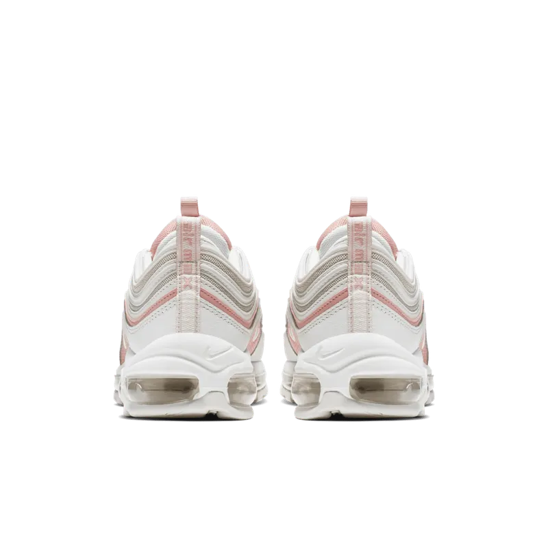 Nike Air Max 97 Summit White Bleached Coral (W) Summit White/Summit White-Bleached Coral-Desert Sand-White (921733-104)