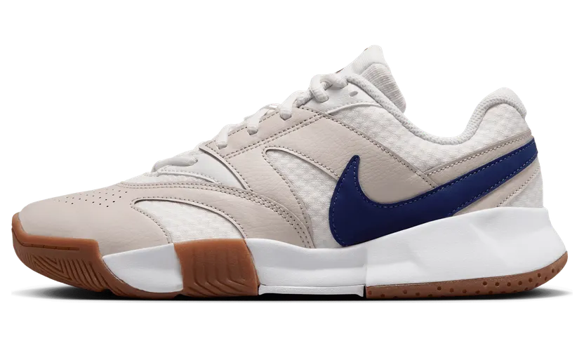 Nike Court Lite 4 Summit White Light Bone White Binary Blue (FD6575-102)