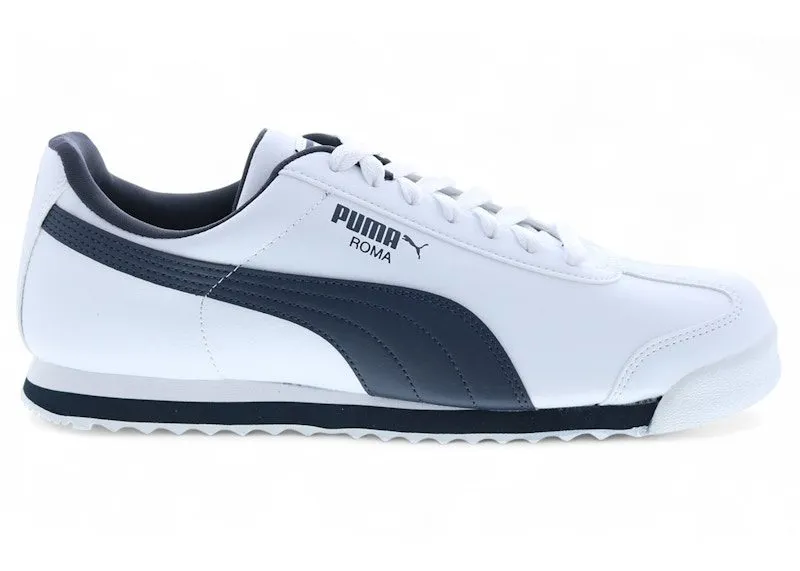 Puma Roma Basic White Navy (353572-12)