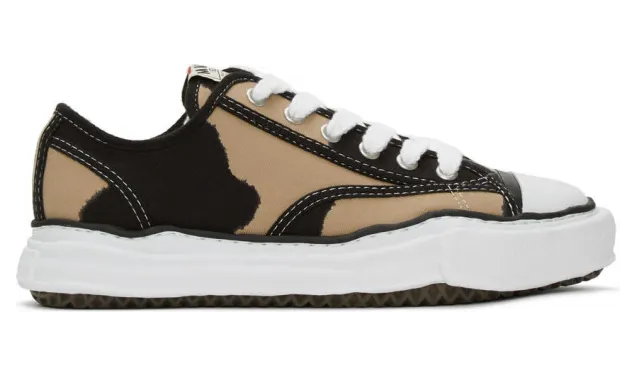 Miharayasuhiro Black and Beige OG Sole Sneakers (A05FW726)