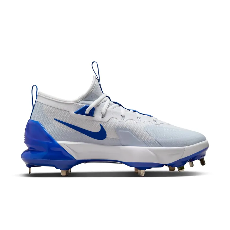 Nike Force Zoom Trout 9 Elite White Midnight Navy Football Grey Hyper Royal (FB2906-105)