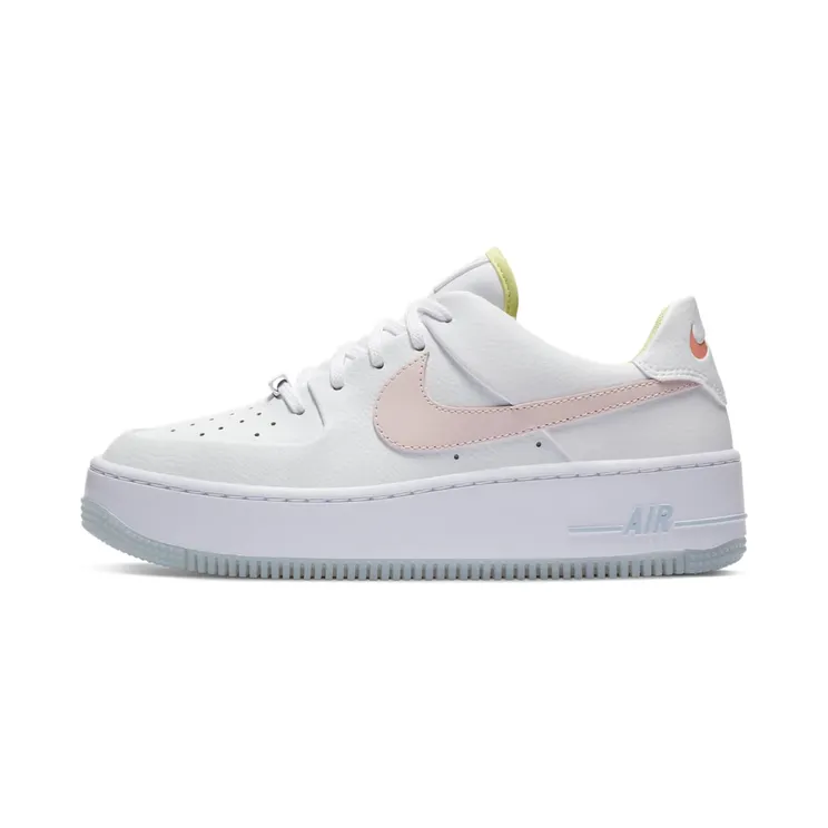 Nike Air Force 1 Sage Low ‘One of One’ White/Pink Quartz/Hydrogen Blue/White (CW5566-100)