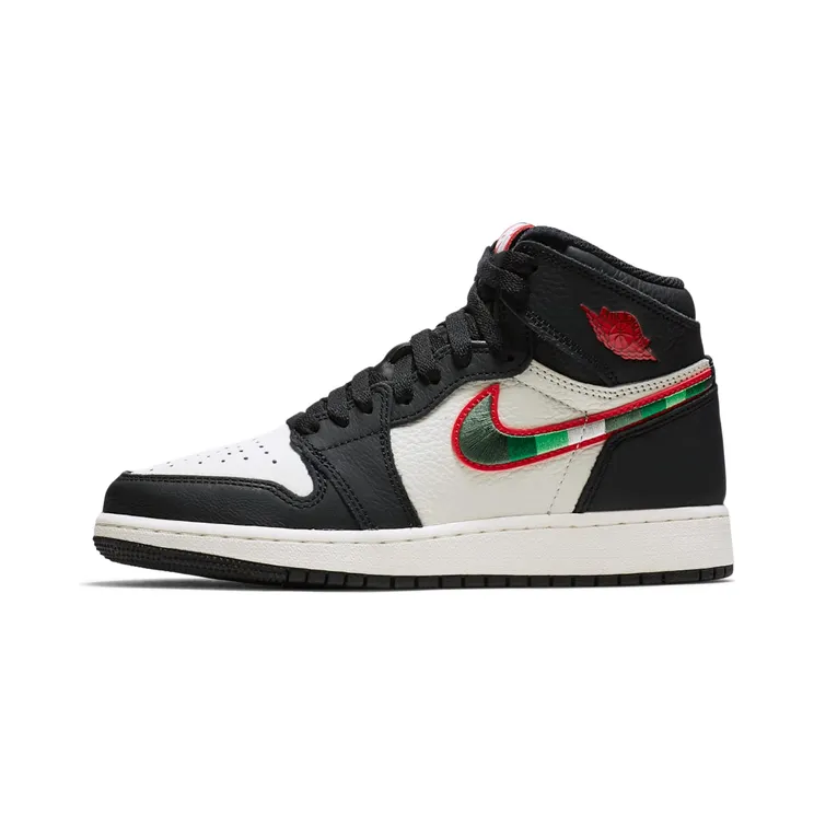 Air Jordan 1 Retro High OG GS Sports Illustrated “Black / Sail / University Blue / Varsity Red” (575441-015)