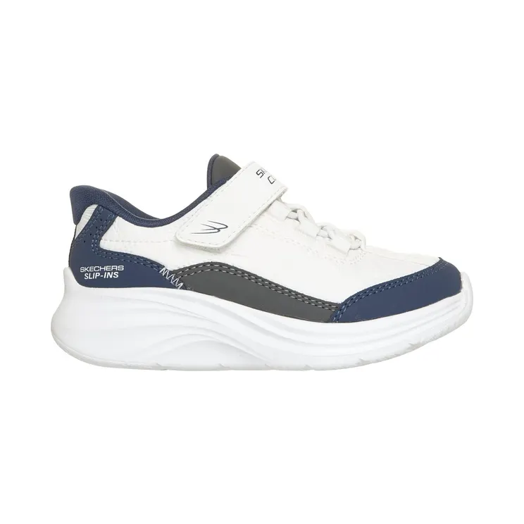 Skechers Slip-ins: Comfy Sprints – Cozy Fit Wit/Marine