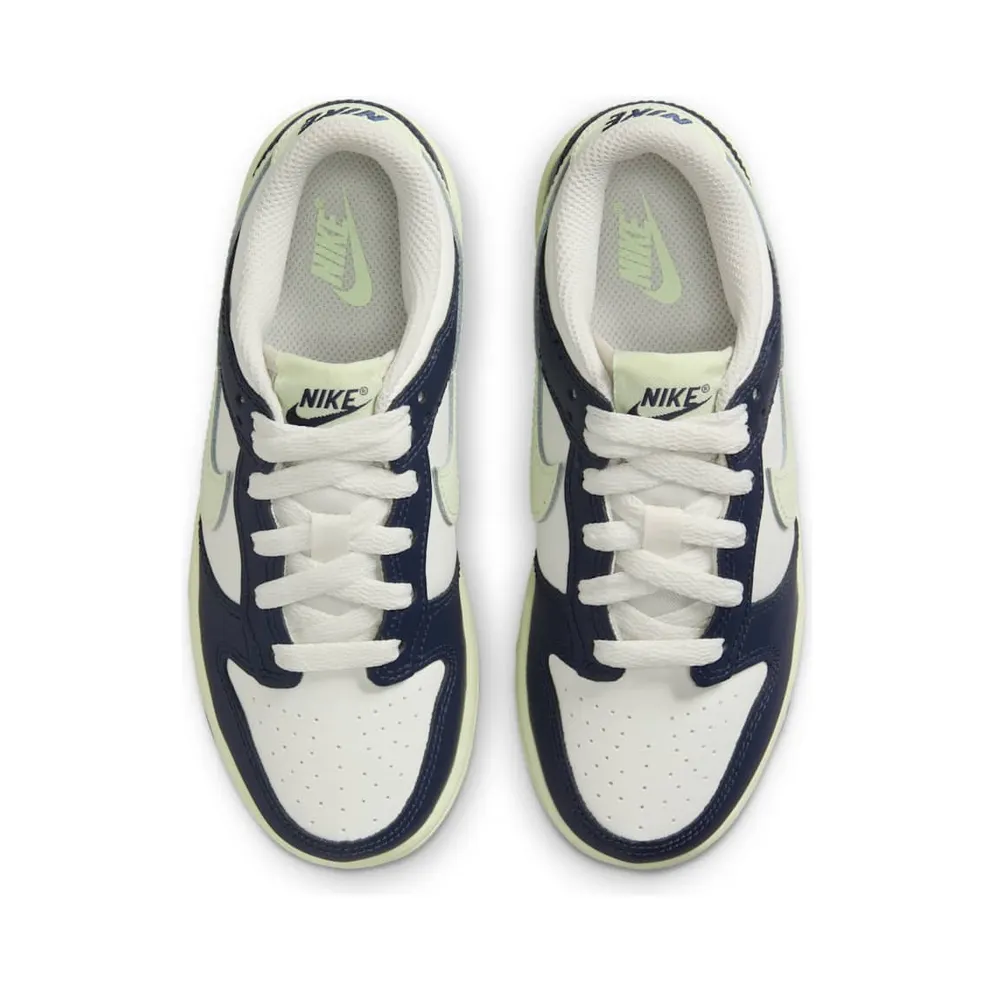Nike Dunk Low Sail Midnight Navy Volt Tint (FB9108-127)