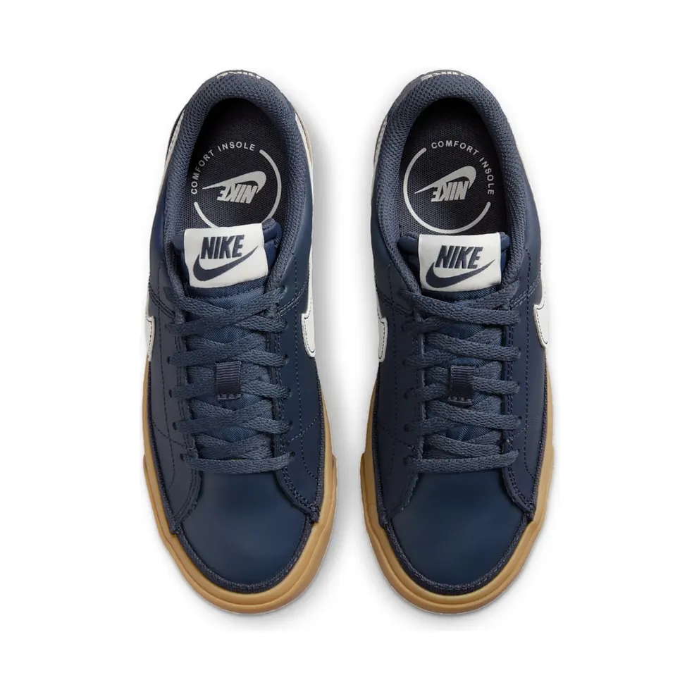 Nike Court Legacy “Thunder Blue / Gum Light Brown / Sail” (DA5380-401)