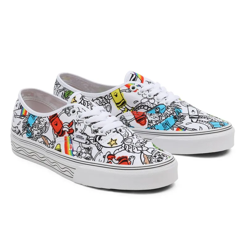 VANS Vans X Crayola Authentic Shoes White (VN0A5KRDARE)