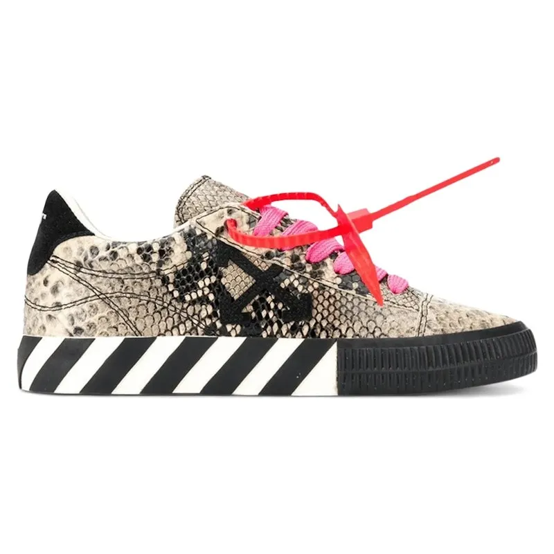 OFF-WHITE Arrow Vulcanized Low Snakeskin (OWIA216E20LEA0010610)