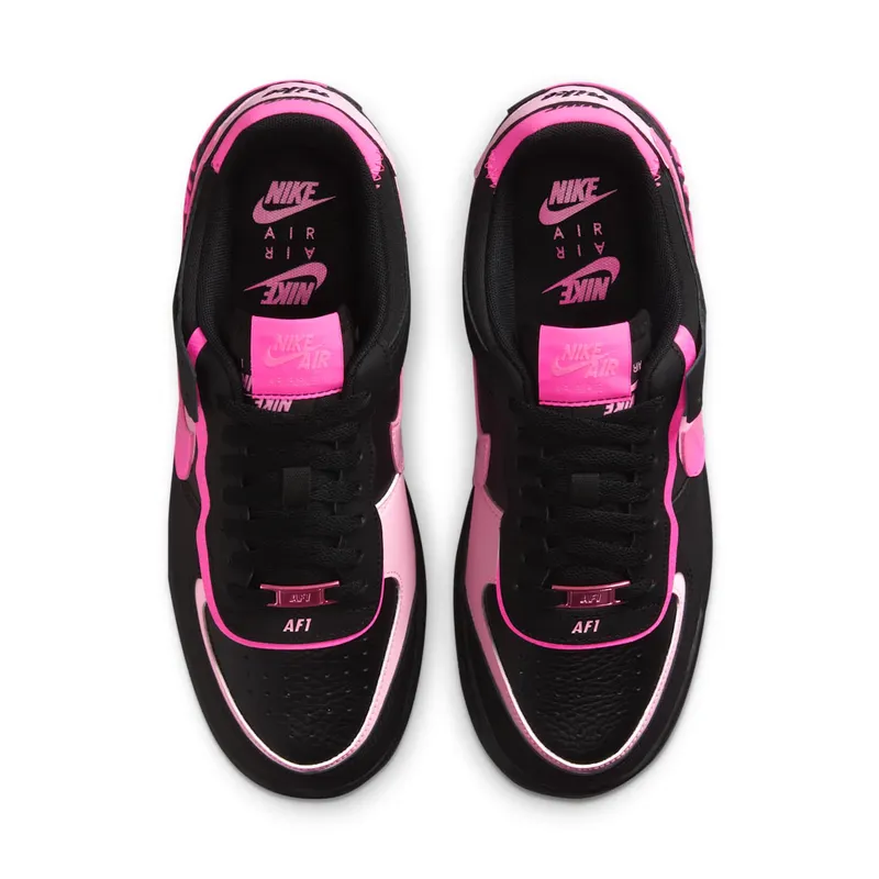 Nike Air Force 1 Low Shadow Black Pink Spell (CI0919-006)