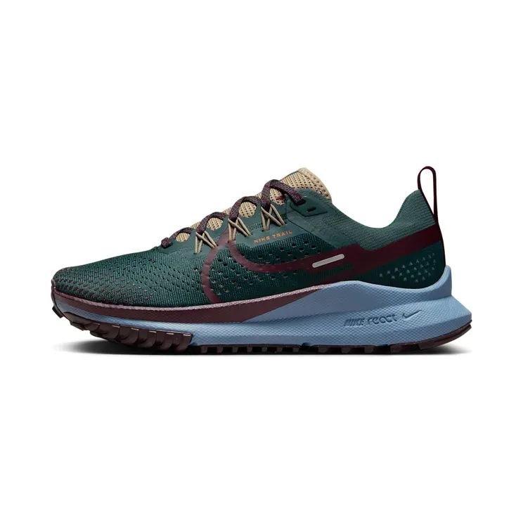 Nike React Pegasus Trail 4 “Deep Jungle / Khaki / Ashen Slate / Night Maroon” (DJ6159-301)