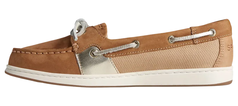 Sperry COASTFISH 1-EYE “LINEN/GOLD” (STS85980)