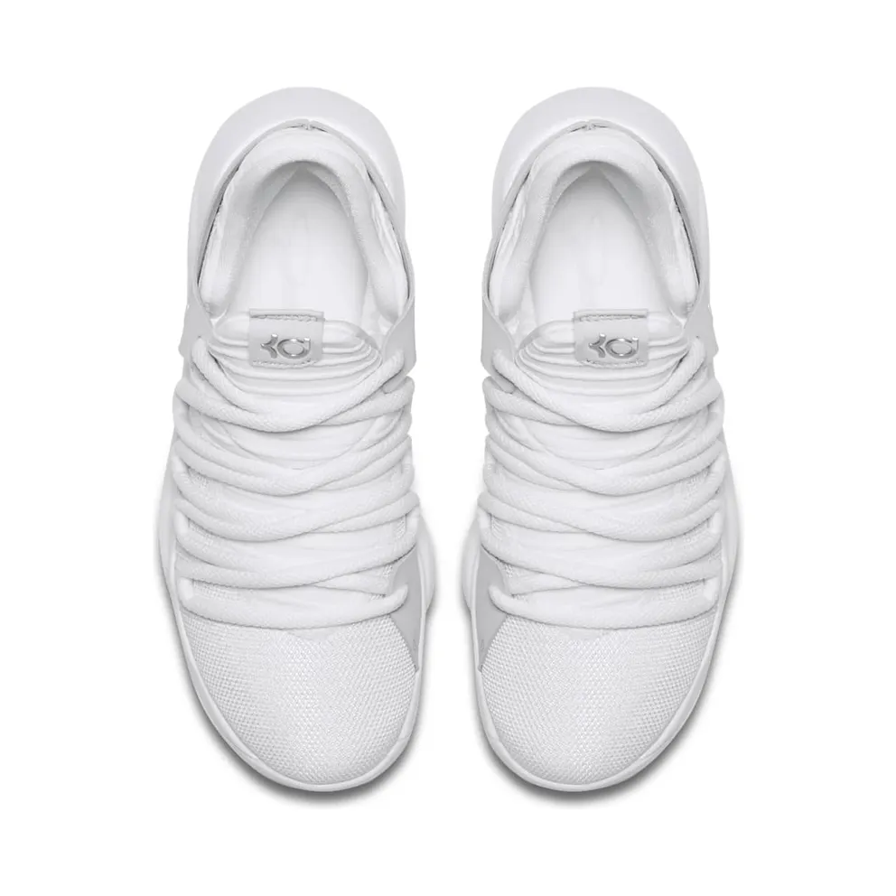 Nike KD 10 Still KD (GS) White/Chrome-Pure Platinum (918365-100)