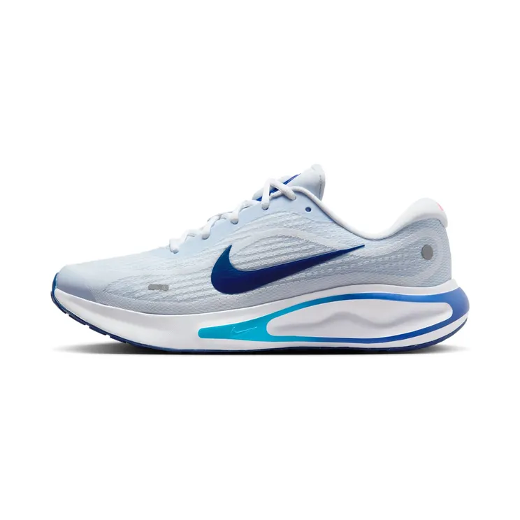 Nike Journey Run Football Grey Aluminum “Football Grey / Aluminium / Blue Lightning / Blue Void” (FN0228-005)