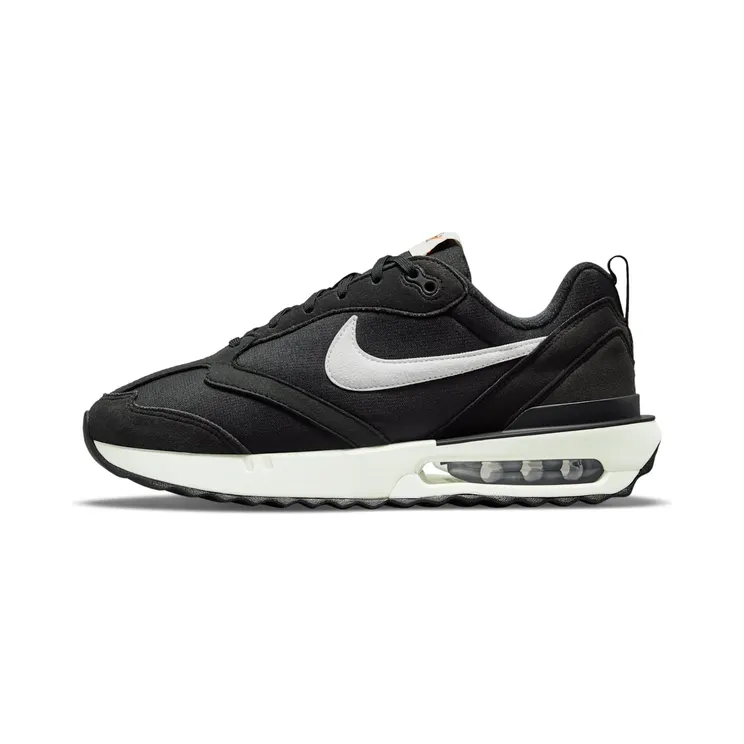 Nike Wmns Air Max Dawn “Black / Metallic Silver / Total Orange / Summit White” (DC4068-001)