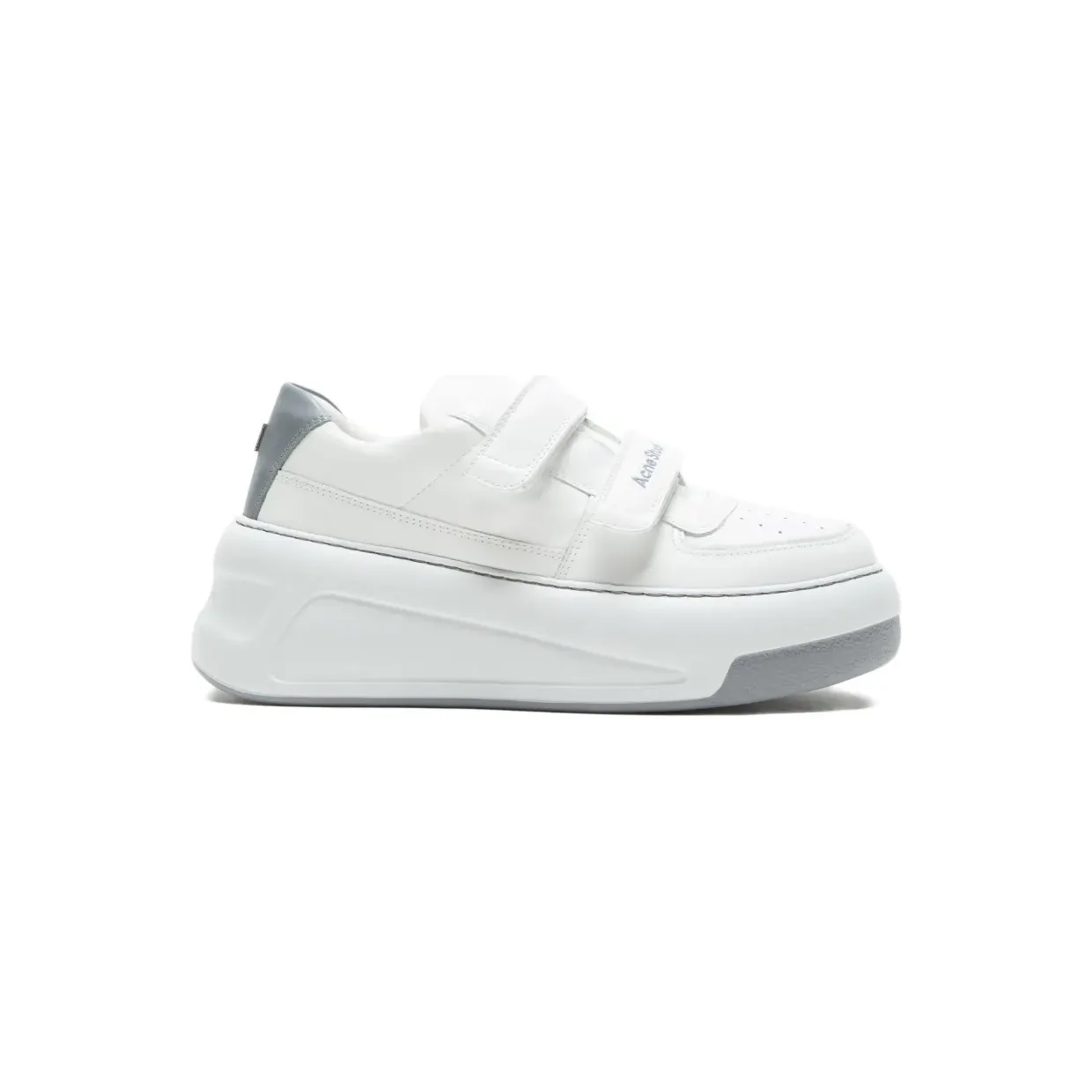 Acne Studios Leren met klittenband “White” (CD0018)