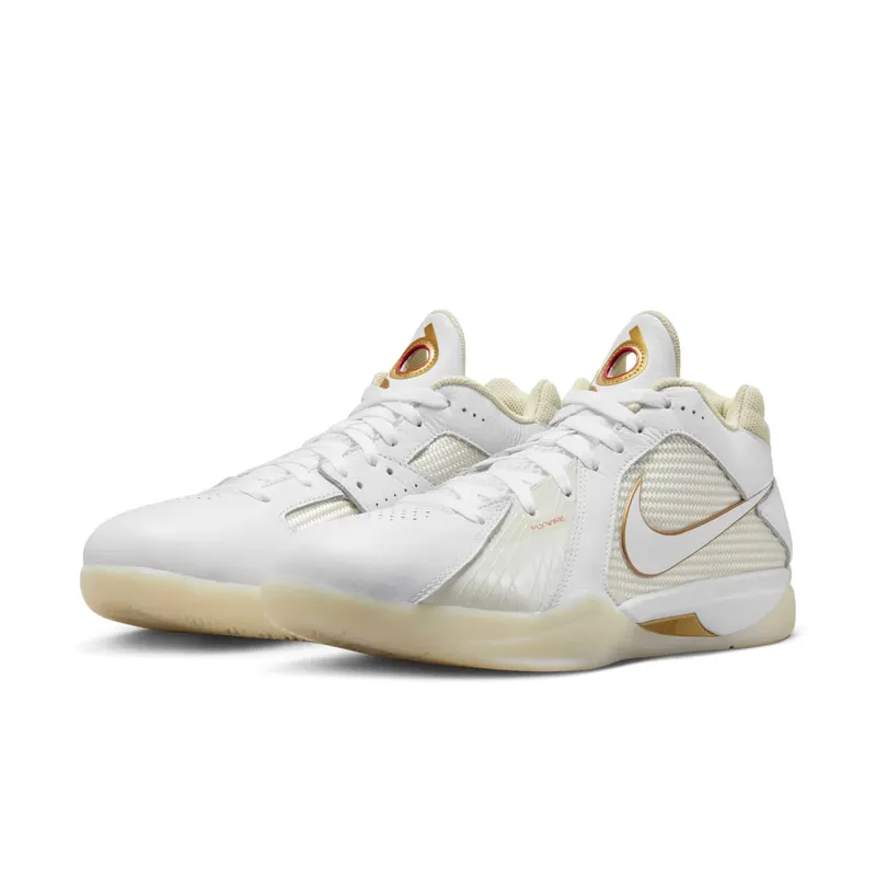 Nike KD 3 Retro White Metallic Gold (DZ3009-100)