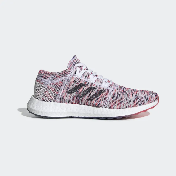 adidas Pureboost Go Cloud White Shock Red (W)
