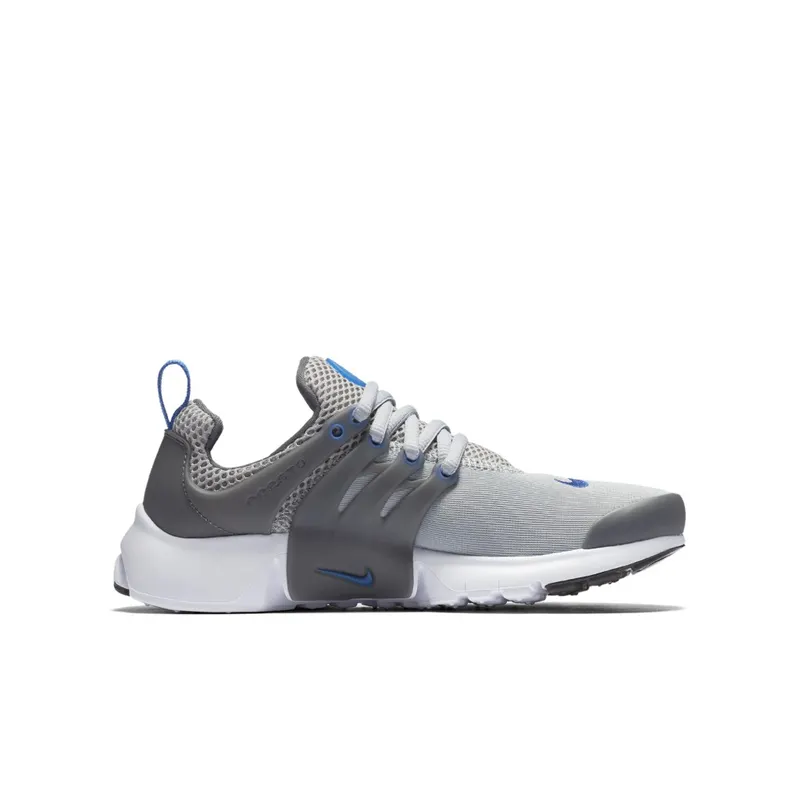 Nike Air Presto Wolf Grey Game Royal (GS) Wolf Grey/Game Royal-Dark Grey-Black (833875-014)