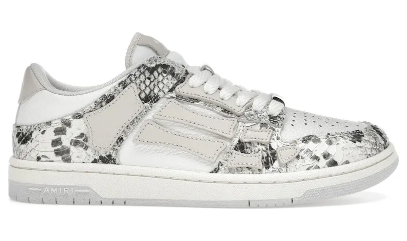 AMIRI Skel Top Low Snake Alabaster (AMFOSR1056-271)