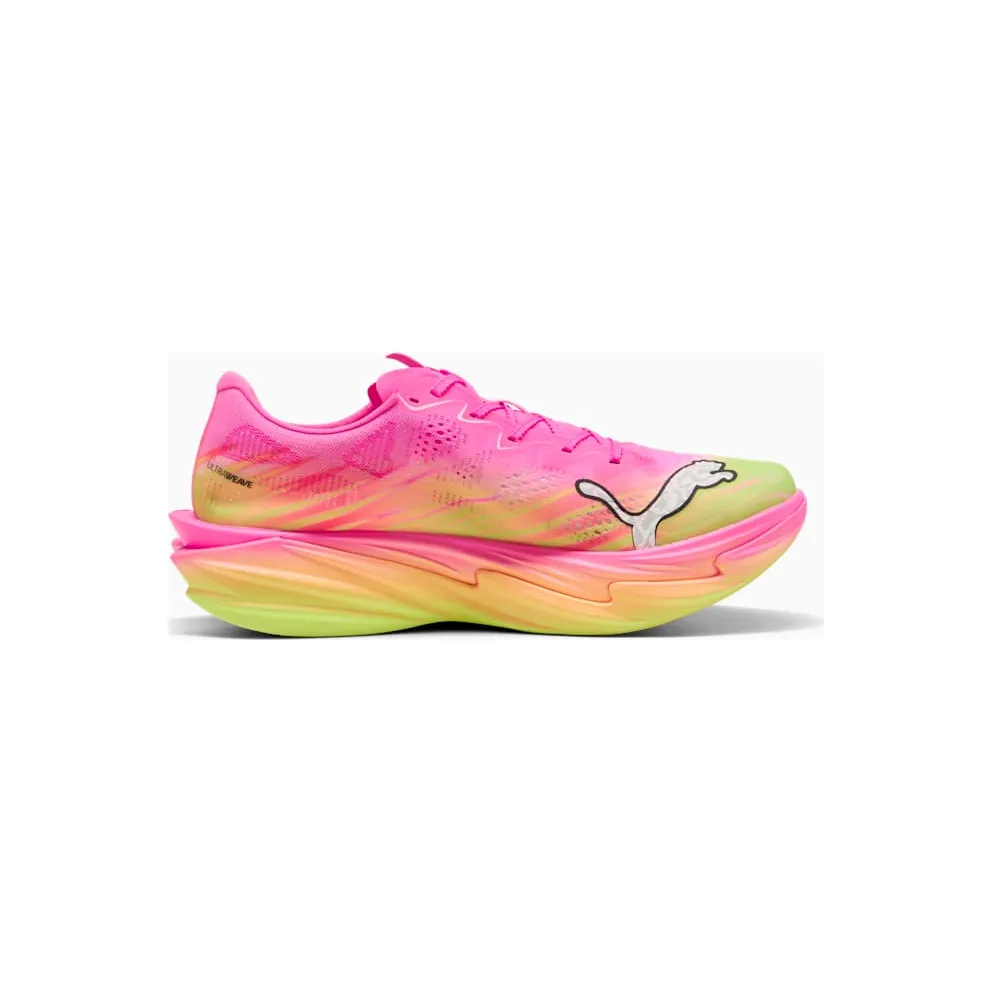 Puma Deviate Nitro Elite 4 ‘Poison Pink Yellow Alert Bright Aqua’ (31329801)