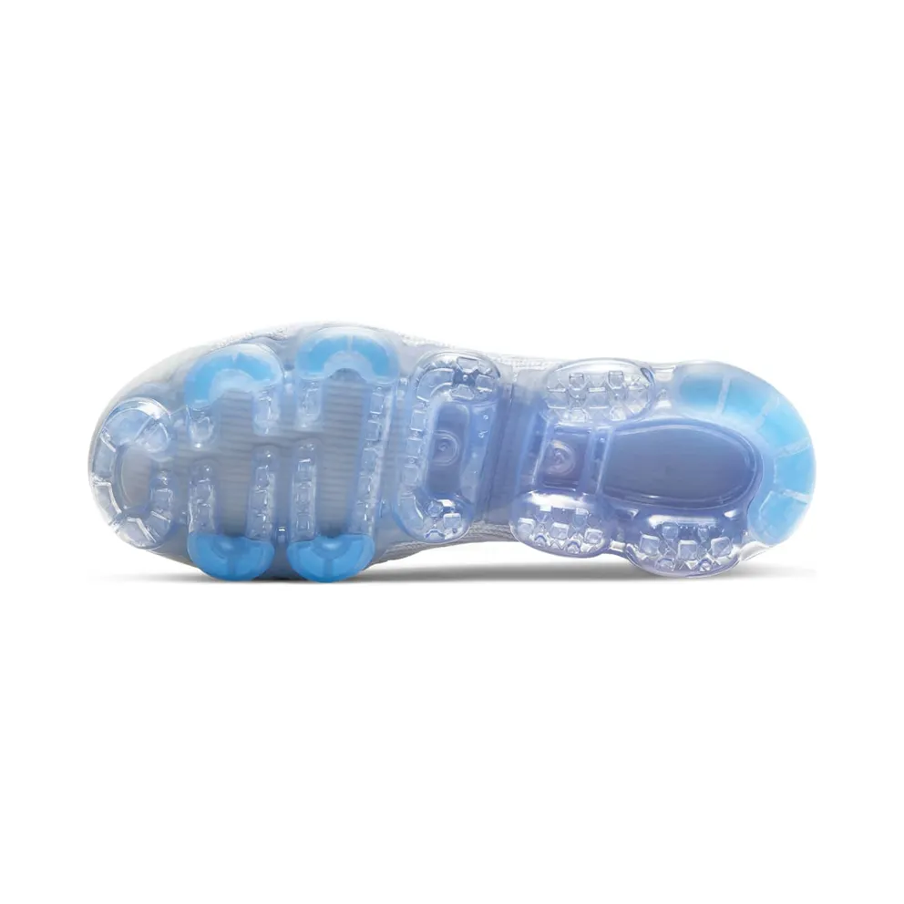 Nike Air VaporMax Flyknit 3 One Of One White/Pure Platinum-Grey Fog-Cerulean (CW5643-100)