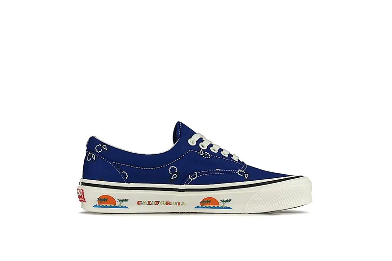 Vans OG Era Paisley Blue True Blue/White (VN0A4BVAXE6)