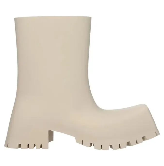 Balenciaga Trooper Rubber Boot Light Beige (679326W0FO82000)