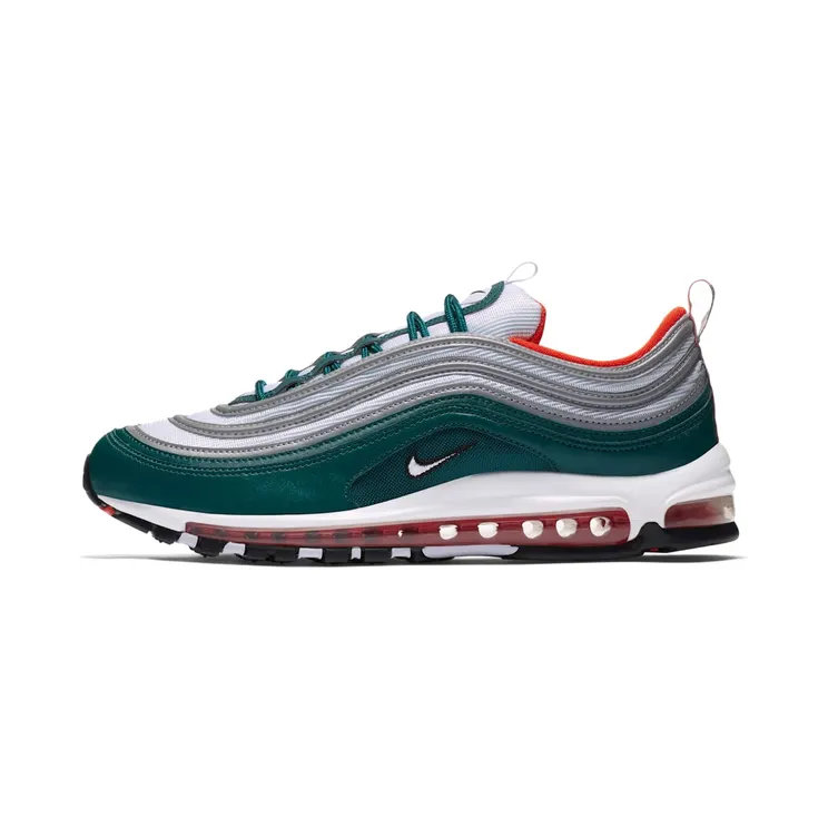 Nike Air Max 97 “Rainforest / Team Orange / Black / White” (921826-300)