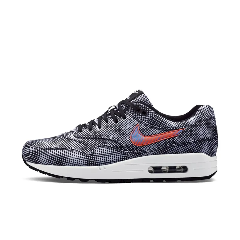 Nike Air Max 1 FB Hypervenom Black/Brght Crmsn-White-Bl Lgn (744491-001)