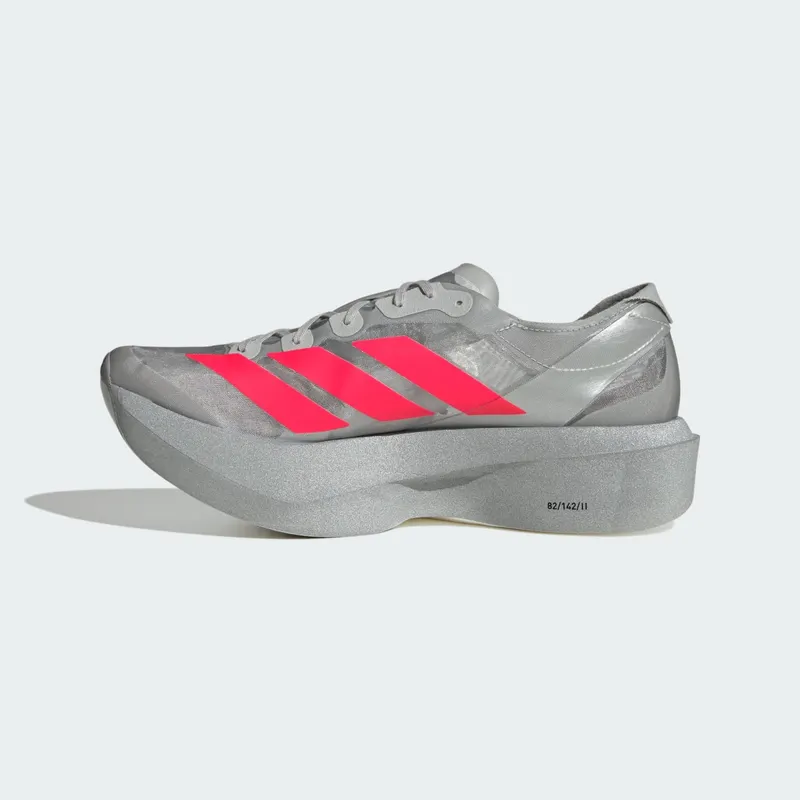 Adidas Adizero Adios Pro Evo 2 Silver Metallic / Lucid Red / Grey Two (JR7259)