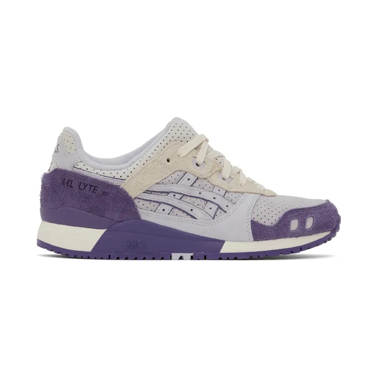 Asics Purple & Beige Gel-Lyte III OG Sneakers (1201A717.020)