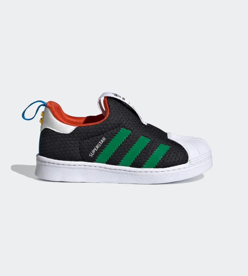 adidas adidas Superstar 360 x LEGO® Core Black / Green / Cloud White (FX4924)