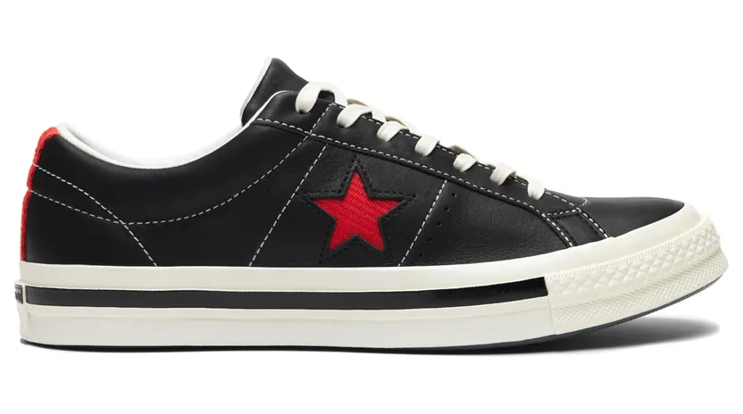 Converse Kasina x One Star Ox ‘Black Fiery Red’ Black/Egret/Fiery Red (162839C)