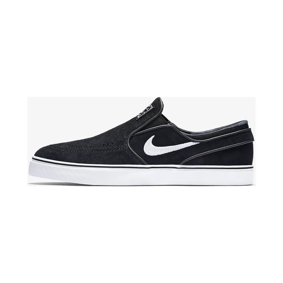 Nike SB Zoom Stefan Janoski Slip-On Black White Black/Cool Grey-White (833564-001)
