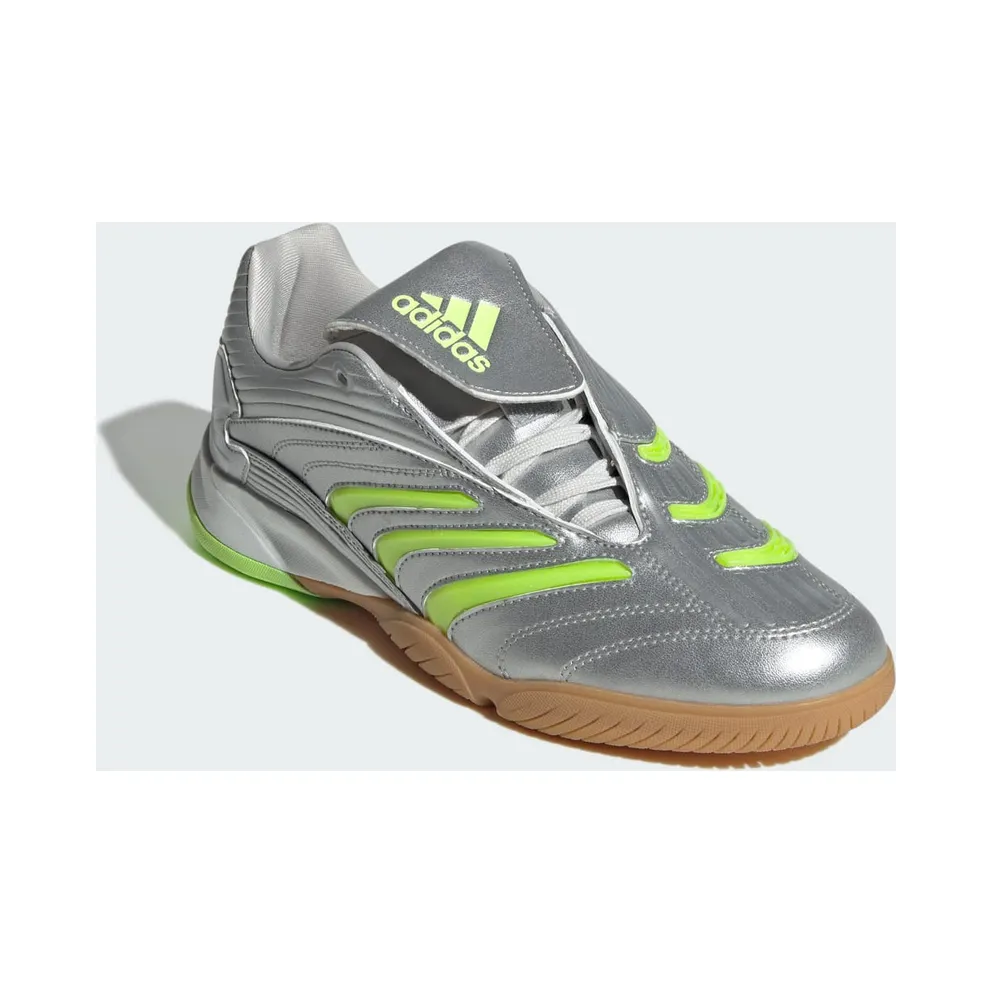 Adidas Predator Sala Silver Metallic / Signal Green / Cloud White (JR1636)