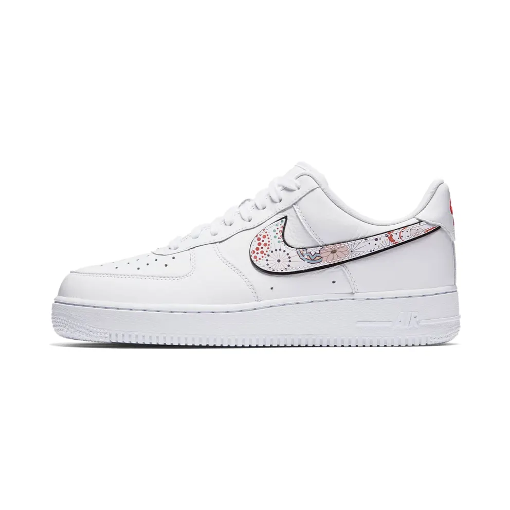 Nike Air Force 1 Low Lunar New Year (2018) White/White-Habanero Red (AO9381-100)