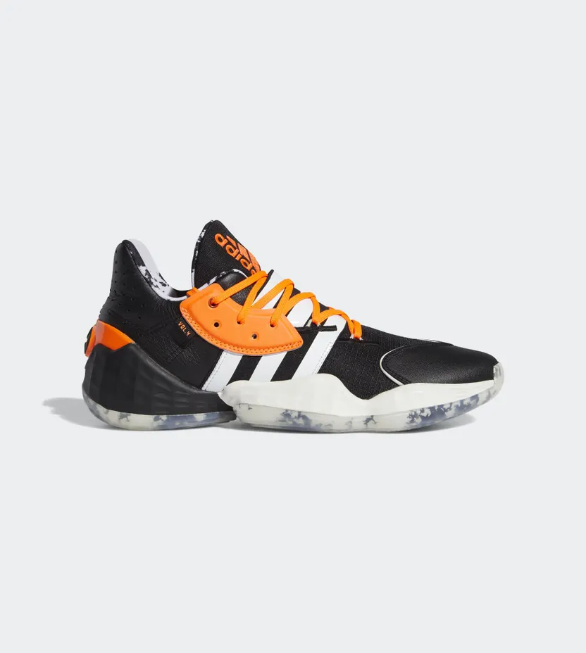 Adidas Daniel Patrick x Harden Vol. 4 ‘Solar Orange’ Core Black/Cloud White/Solar Orange (FV8053)