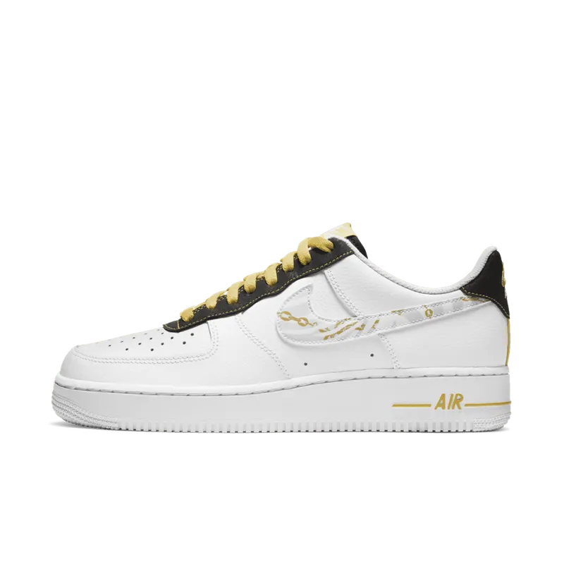 Nike Air Force 1 Low Gold Link Zebra (DH5284-100)